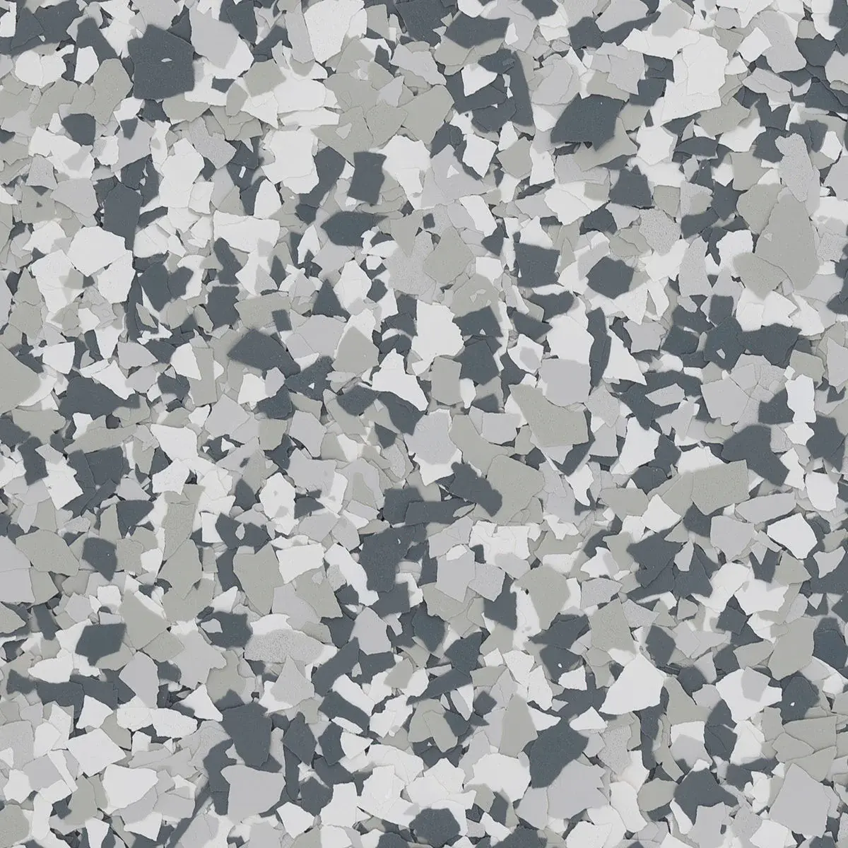 Gravel decorative flake blend