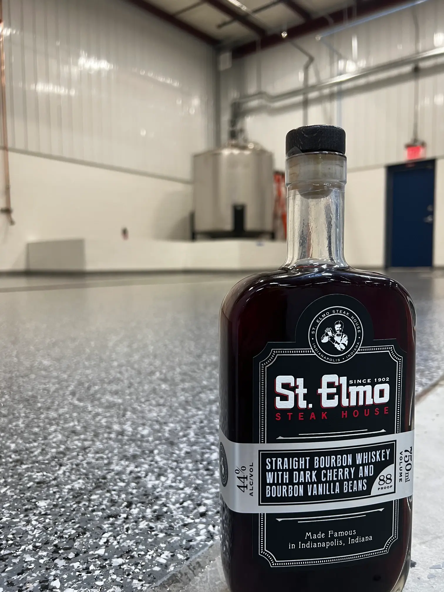 Coated floor in the St. Elmo packaging area